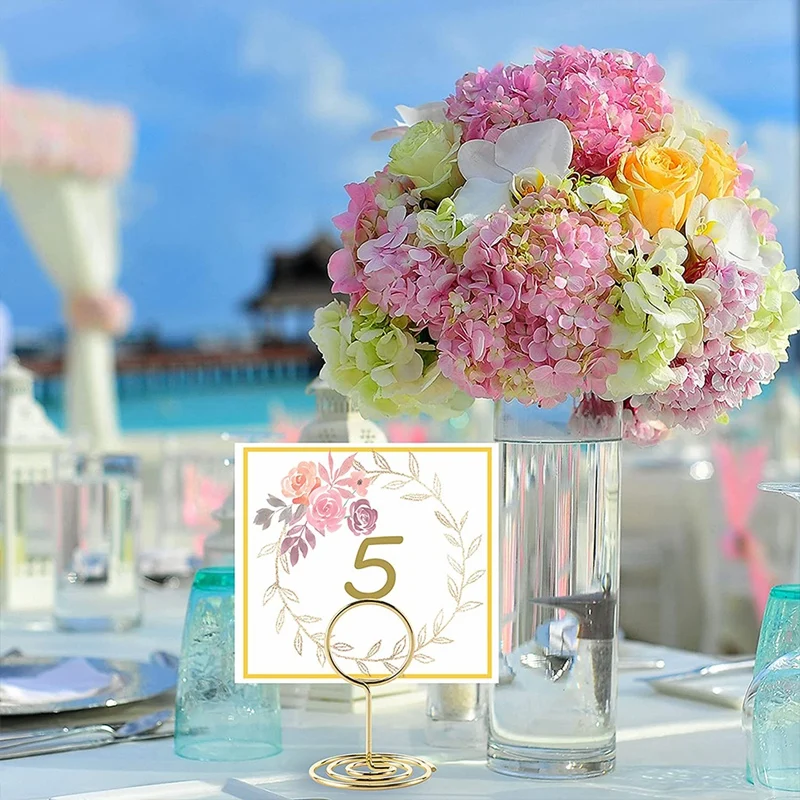 Table Number Holders Place Card Holder Photo Holder For Wedding Reception, Part, Birthday