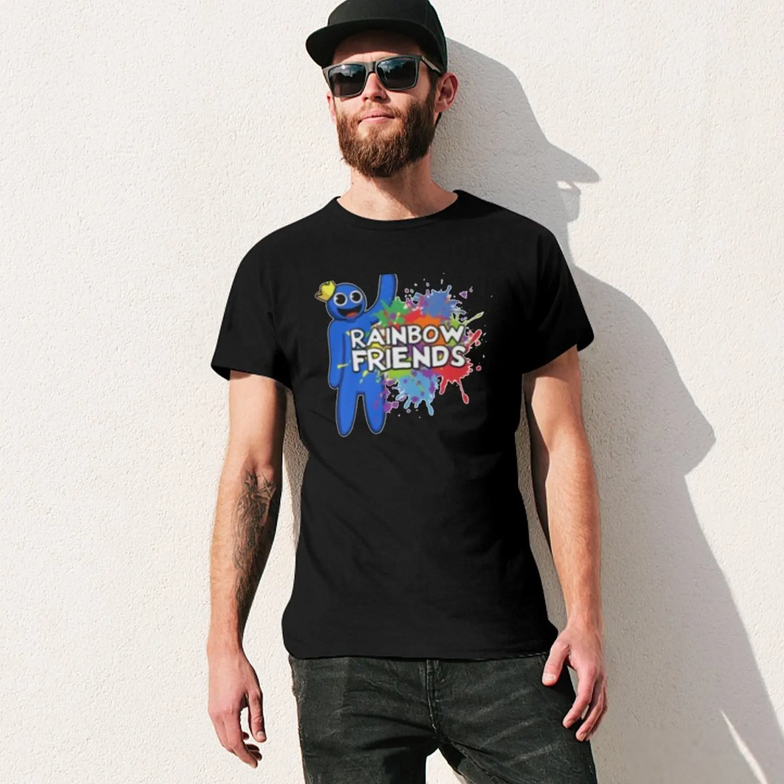 Rainbow Friends T-Shirt summer shirt Funny t-shirts mens graphic t-shirts hip hop