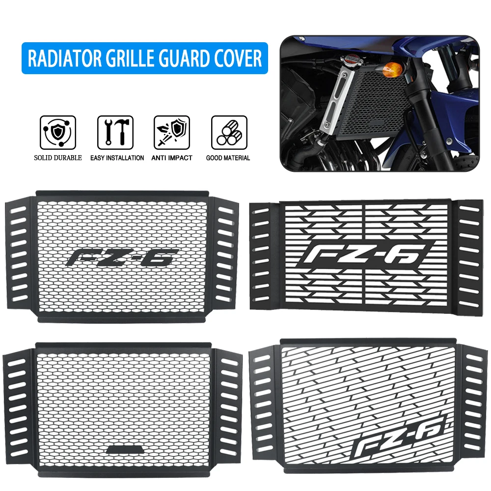

Motorcycles For Yamaha FZ 6 FZ-6 FZ6 FAZER FZ6FAZER 2004 2005 2006 2007 2008 2009 2010 Radiator Guard Protector Grille Cover