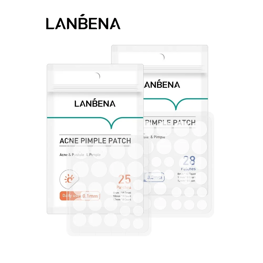 

Invisible Acne Pimple Patch Waterproof & Breathable 25/28 Patches Acne Pimple Covering Sticker Daily/Night Use