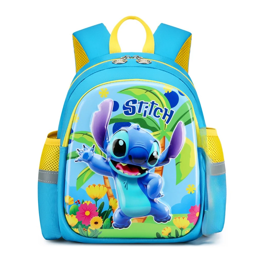 Kindergarten Backpack Popular Cartoon Pattern Stitch Boys 3-6 Years Old Lightweight Spine Protection Exquisite Children Backpack