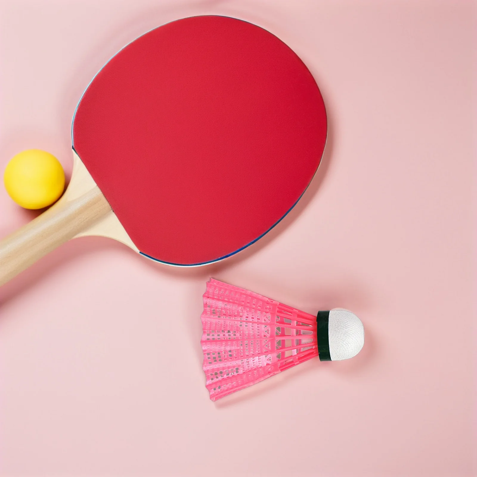 

6Pcs Nylon Badminton Shuttlecocks Practical Stable Durable Exercise Accessories for Indoor Outdoor Playing Fitness School