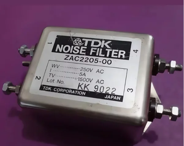 

1PCS/LOT TDK NOISE FILTER ZAC2205-00 250V AC 5A 1500V AC