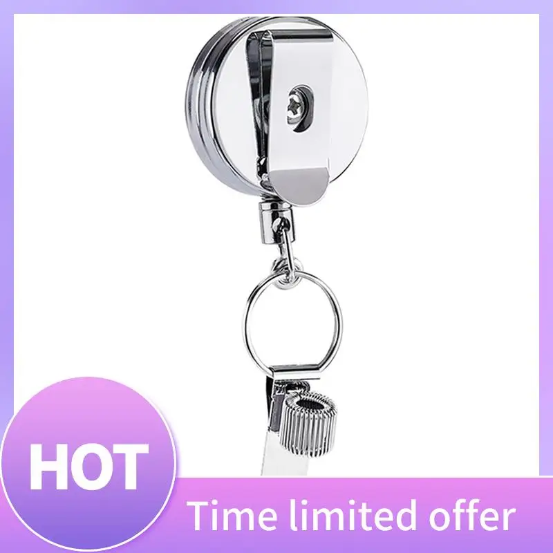 ABFN-2 шт. выдвижной держатель для ручек, брелок для ручки с катушкой для значка, брелок с зажимом для ремня и брелок для ключей для медсестер, учителей, официанток, прочный