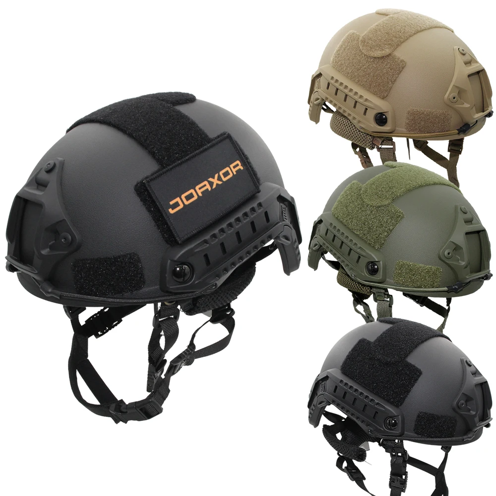 

JOAXOR Tactical Airsoft Paintball Quick Helmet High Powered Wendy Suspension System For Sports Hunting CS Game