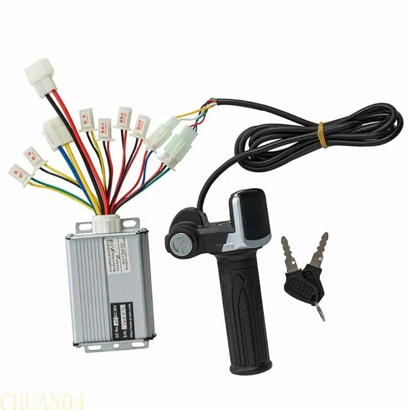 

A1A2 Throttles Twist Grip Motor Brush Speed Controllers for Electric Bicycles Electric Bike