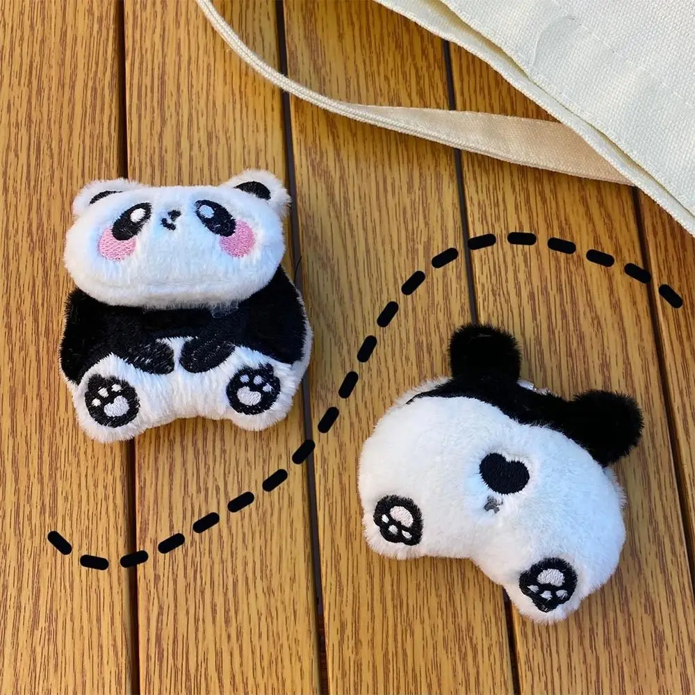 Creative Multicolor Mini Doll Pendant Raccoon Panda Piggy Cartoon Animal PP Plush Doll Keyring Toy Gift Bag Hanging Ornament