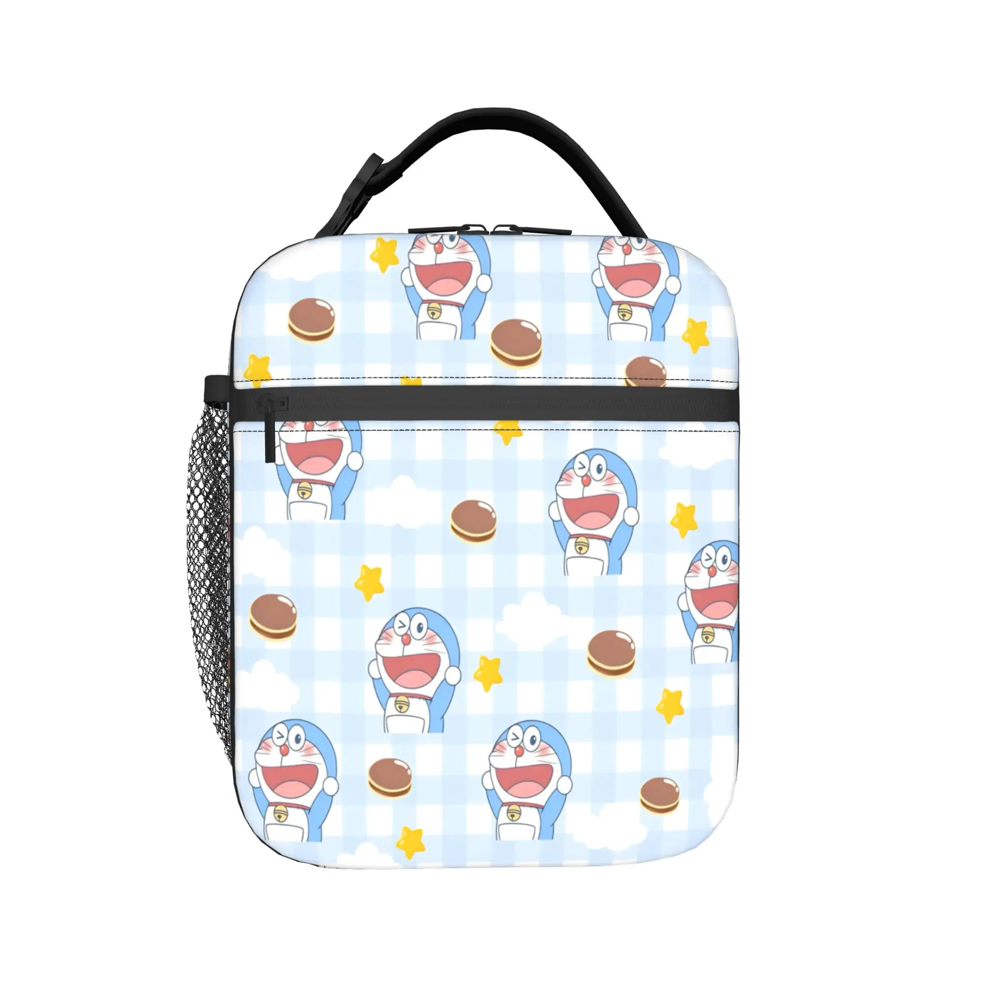 

Lunch Boxes doraemons blue cats cat Accessories Storage Food Box Harajuku Thermal Cooler Bento Box For School