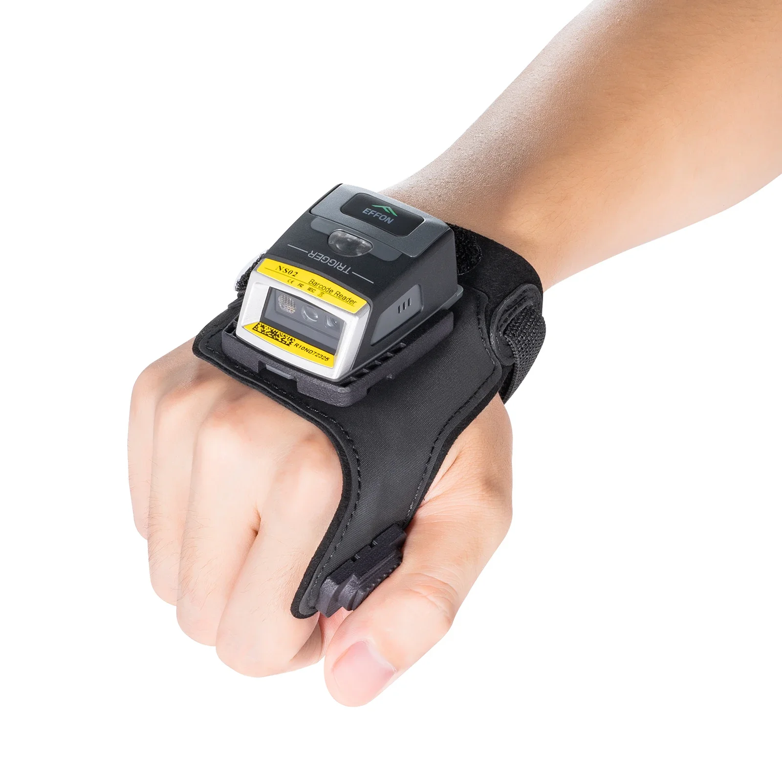 Glove 1D 2D QR Barcode Scanner Portable Ring Wearable Wireless Finger Mini Bar Code Reader Scanner with charger