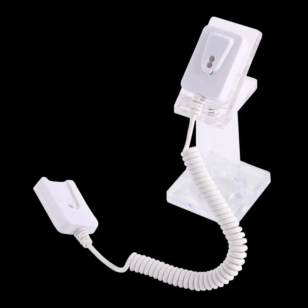 Chain with Wire Cable Cord Combination Security Anti-theft Phone Base Display Holder Demonstration Bracket Mobile Phone Stand