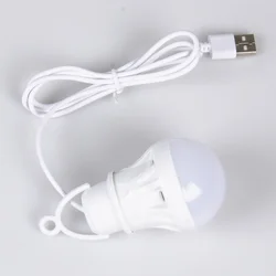 Mini ampoule LED USB portable, lampe de table d'étude pour étudiants, lampe de camping, éclairage de pêche en plein air, livre d'alimentation, 5V