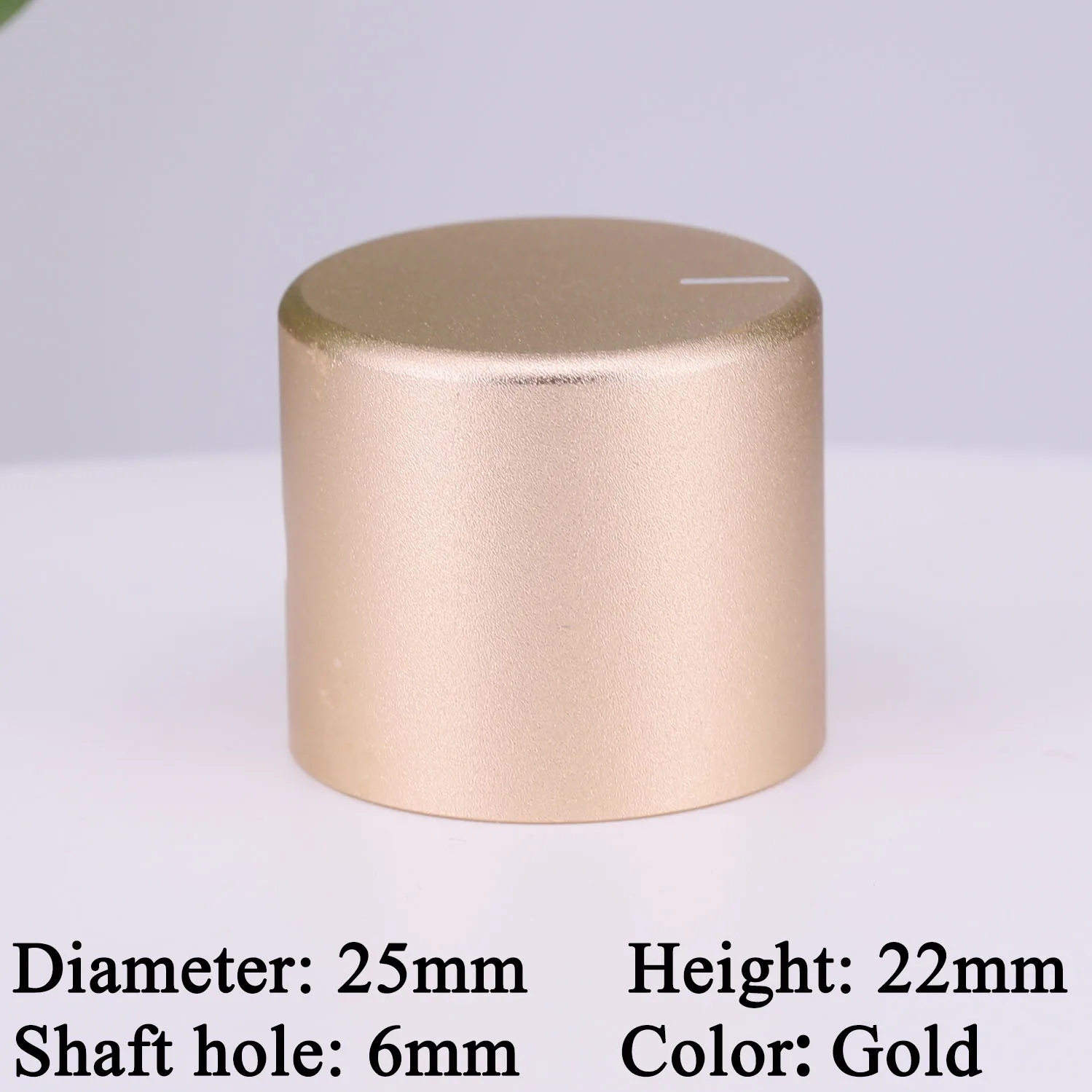 1PC 21mm 25mm 30mm High-quality Solid Aluminum Volume Potentiometer knob Button HIFI Car Audio AMP Speaker Volume Control  Knob