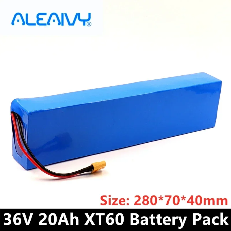 

36V Battery 10S3P 20Ah XT60 42V 18650 Lithium Ion Battery Pack for E-bike Electric Car Bicycle Motor Scooter 350W 500W +20A BMS