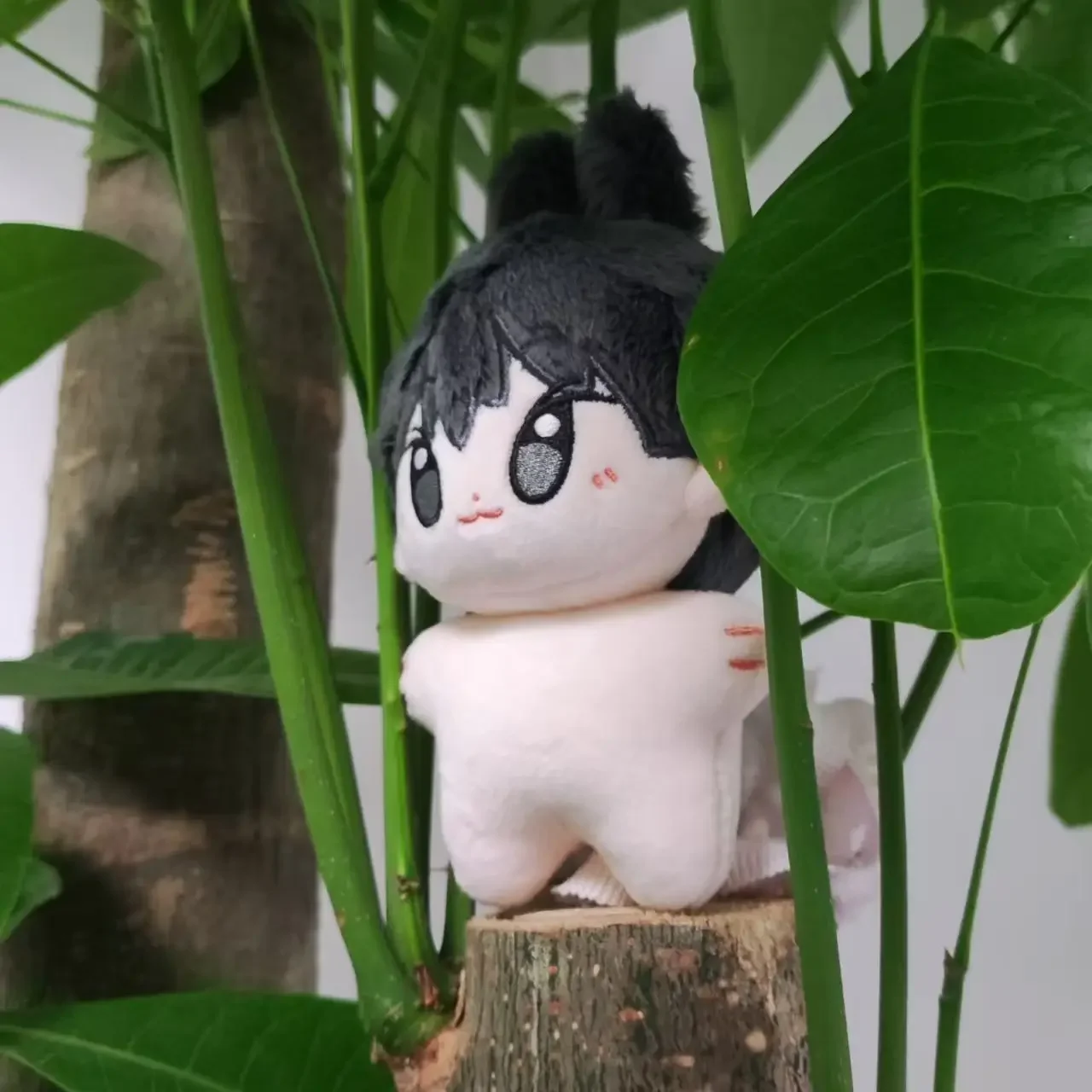 Idol 10 cm DoYoung Cartoon-Plüschpuppe, Schlüsselanhänger, schöner Rucksack, Anhänger, Fans, Geschenke, Sammlung