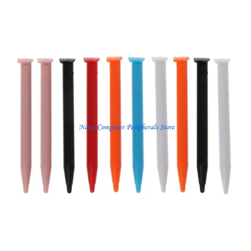 F68C 10pcs/lot plástico para toques caneta tela para consoles LL Acessórios para lápis segurança