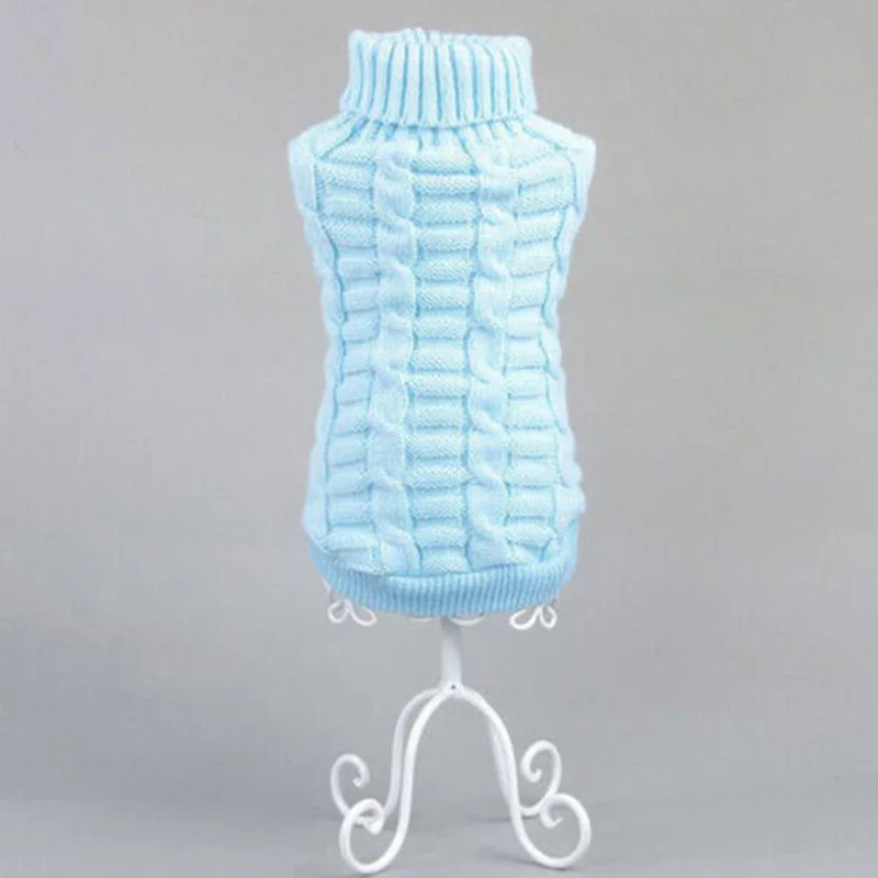 Large Small Cute Pet Dog Knitwear Outdoor Warm Puppy Coats Sweater Clothes Jumper