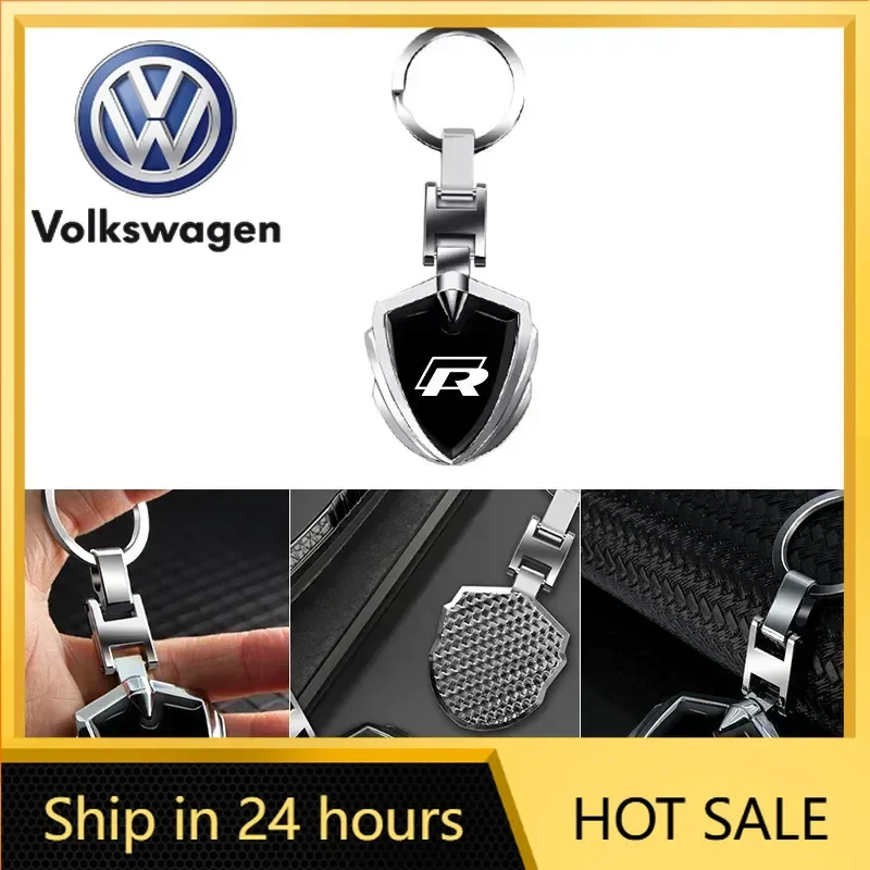 

Новинка 2026 года: Металлический 3D-брелок для ключей Volkswagen (VW) с узором «Облака» и щитом, аксессуар для Volkswagen Tiguan, Bora, PO