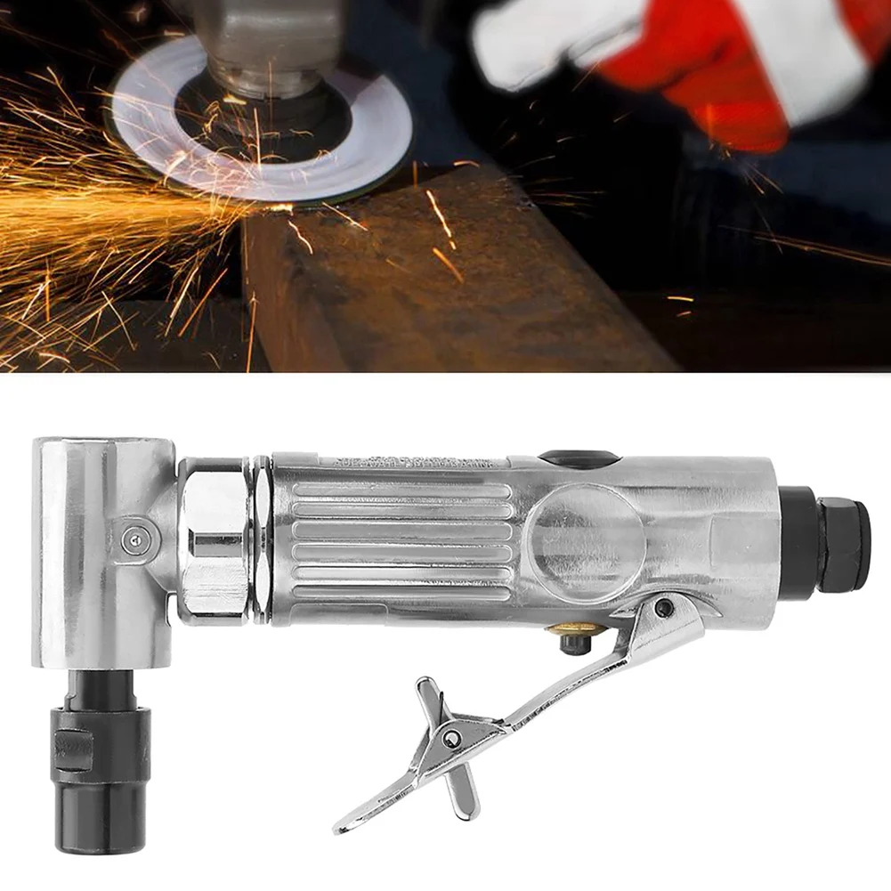 

Time Saving Air Compressor Die Grinder Industrial Grade 90 Degrees Bending Pneumatic Die Grinder with 2inch Grinding Disc