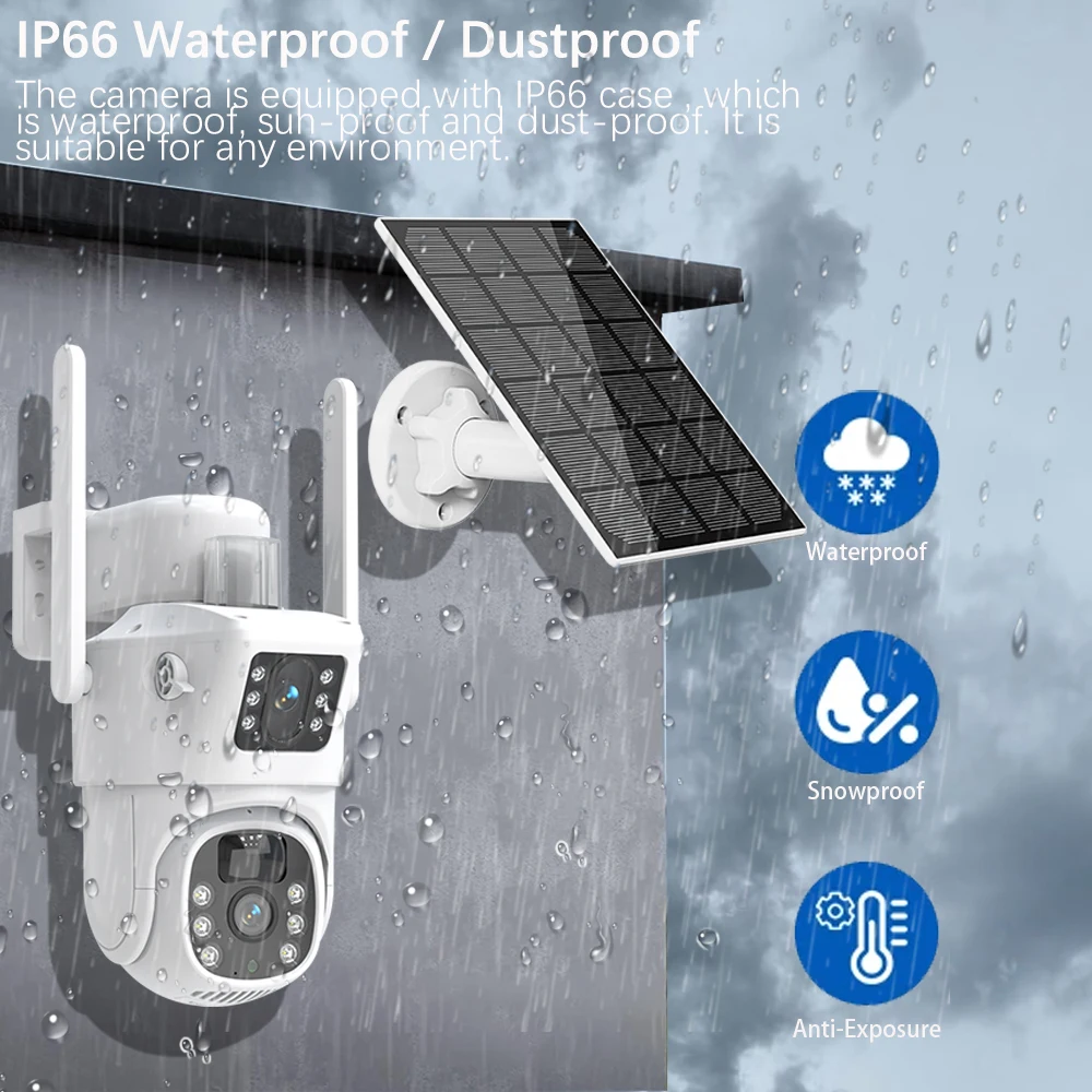 Kamera PTZ Solarna Bezprzewodowa