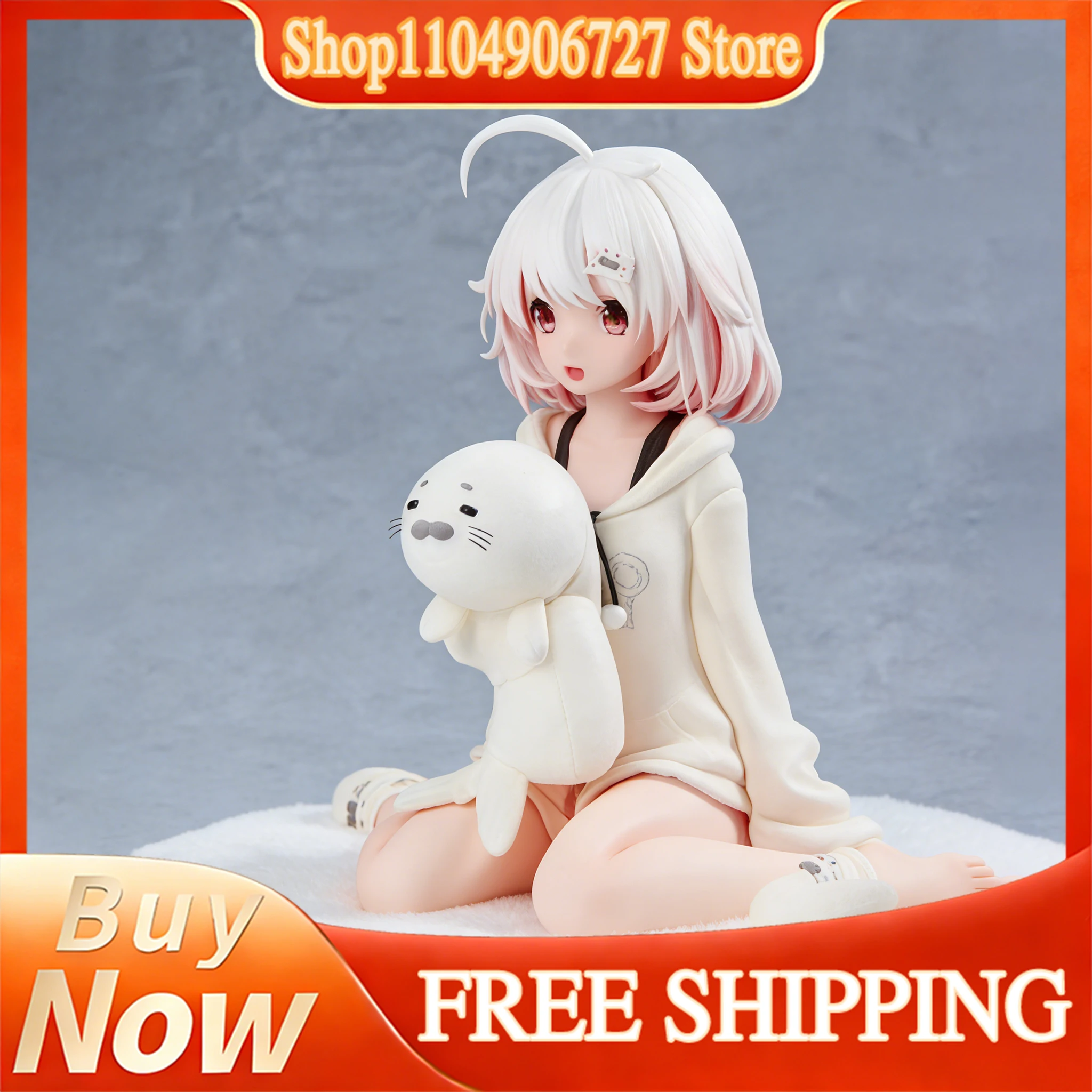 

Haruka Virtual Figure 13cm Kneeling Pose Pvc Anime Collectible Model Desktop Ornament Gift For Anime Fans And Collectors