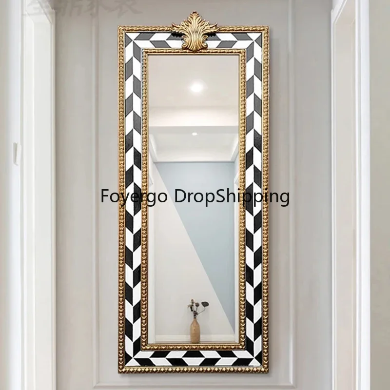 Vanity Bathroom Makeup Bath Mirror Full Height Height Large House Mirror Home Decoration Livingroom Зеркало Espejos De Baño 전신거울