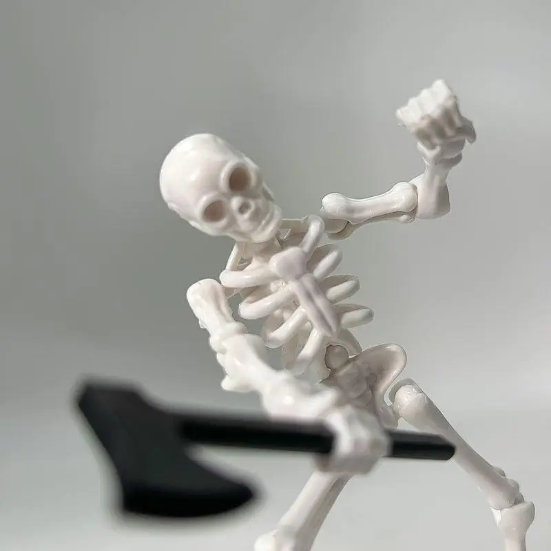 DIY لعبة تجميع الجمجمة حفلة الهالوين البلاستيك الجمجمة الديكور للمنزل حديقة منزل مسكون الدعائم لعبة أطفال