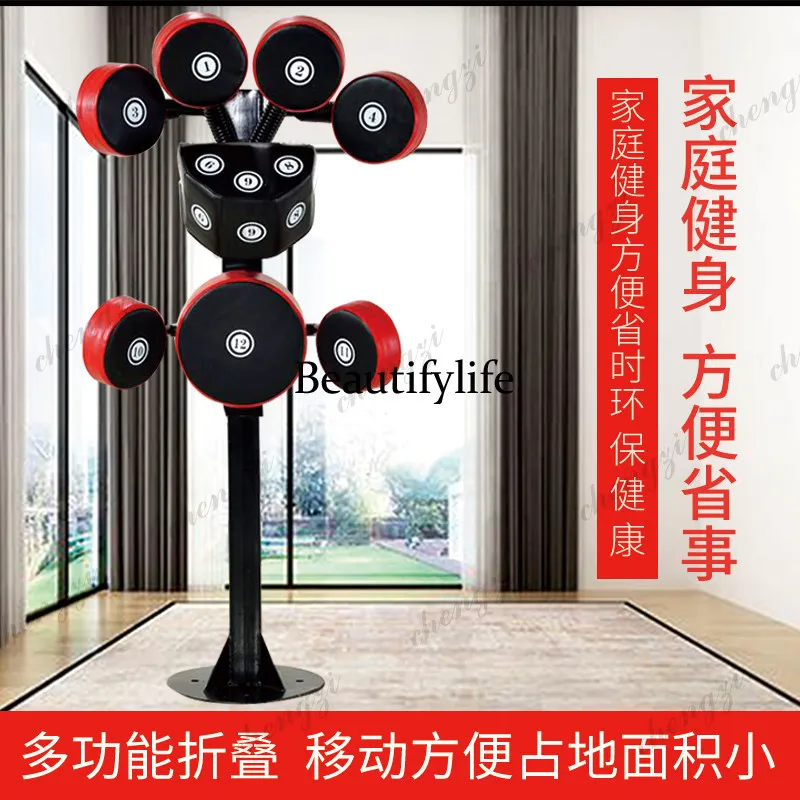 Multifunctional vertical boxing sandbag fitness equipment Sanda fighting all-round super boxing target kick bucket