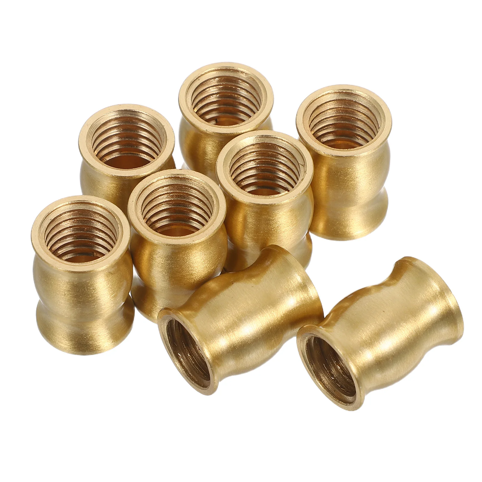 

8Pcs Brass Tray Feet Solid Polished Cutting Board Legs Display Jewelry Box Riser Base Feet for Home Decor Legs for Furniture