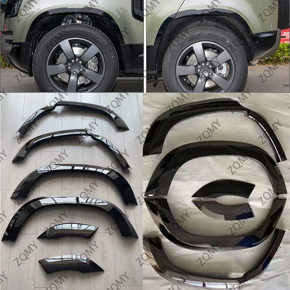 

Fender Flare Wheel Eyebrow Arch Trim For Land Rover Defender 110 2020 2021 2022 2023 2024