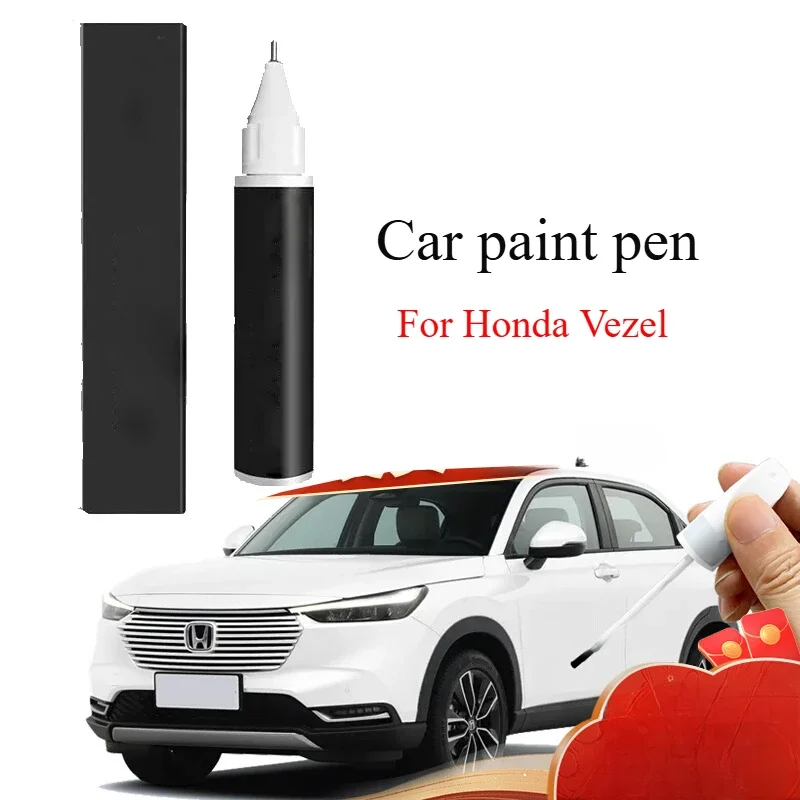 For Honda Vezel Repair Pen Taffeta White Rose Black Bizhi Auto Accessories