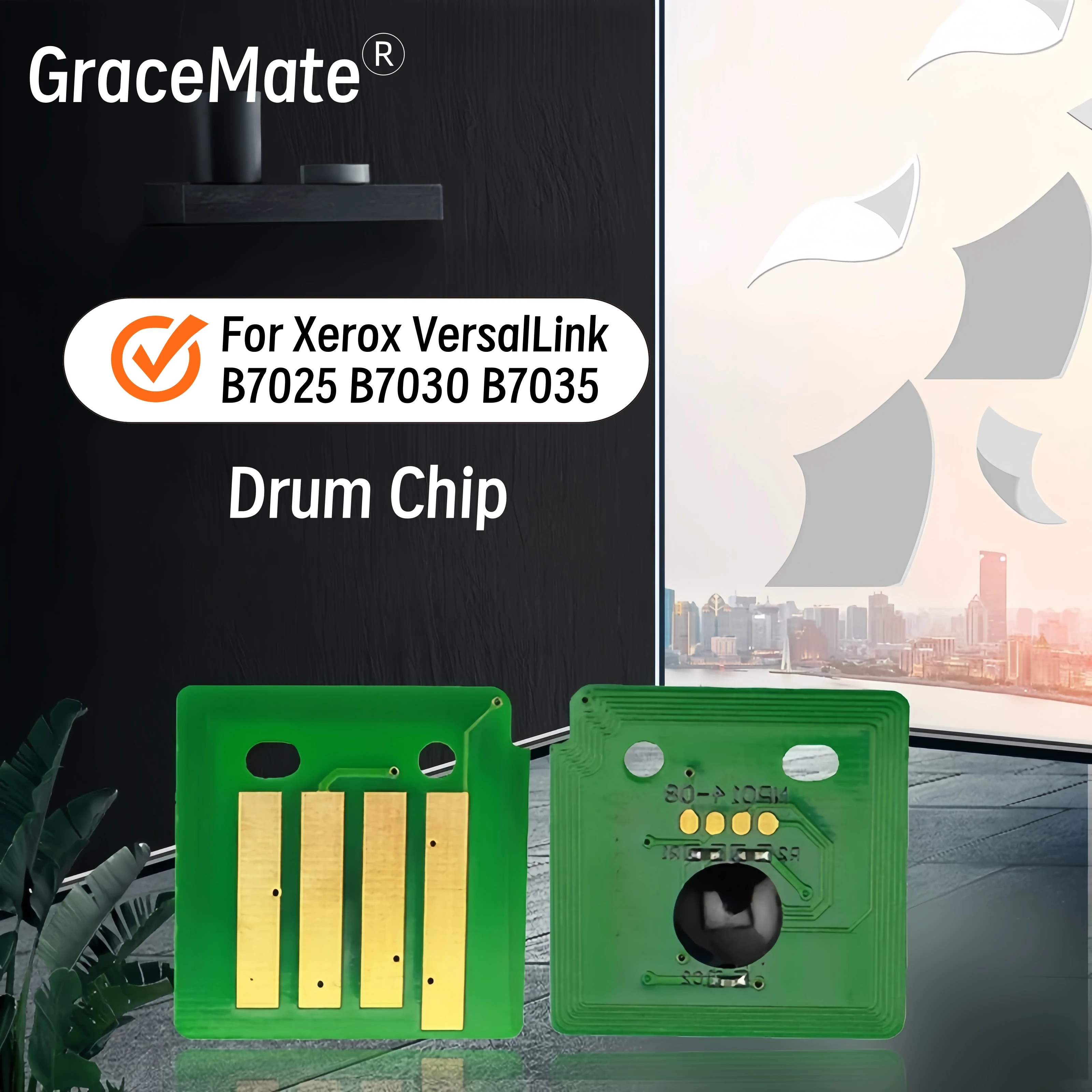 

4 шт. для Xerox VersalLink B7025 B7030 B7035 чип тонера 106R03396 106R03394 106R03393 106R03395 106R03392 и 113R00779 барабанный блок