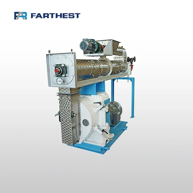 Single Phase Bird Feed Processing Small Feed Pellet Mill Machine For Poultry