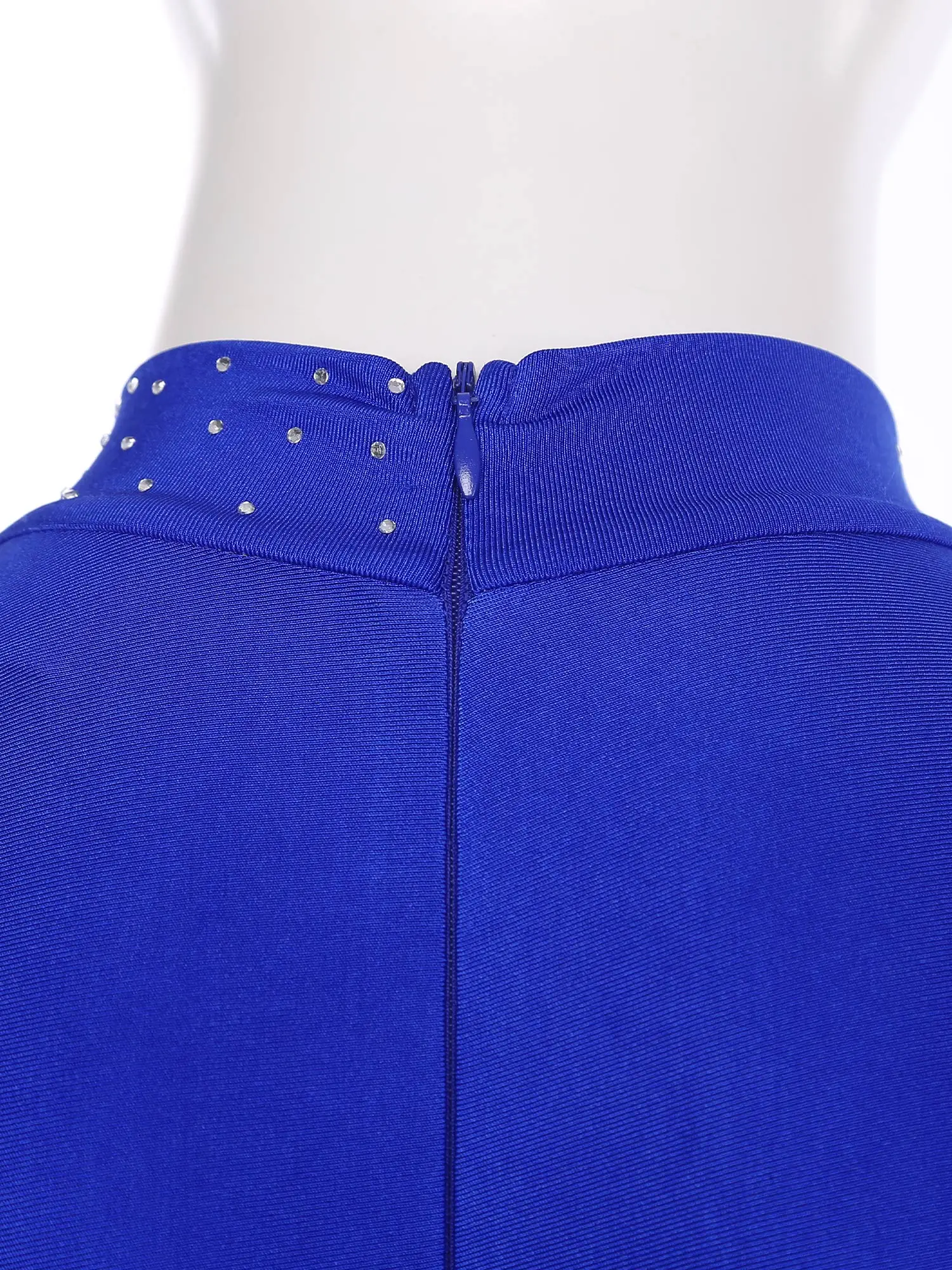 Traje de baño de leotardo de Ballet para hombre, traje de baño con diamantes de imitación de Color contrastante, gimnasia, patinaje artístico, salón de baile, Chacha, Ropa de baile de Jazz latino