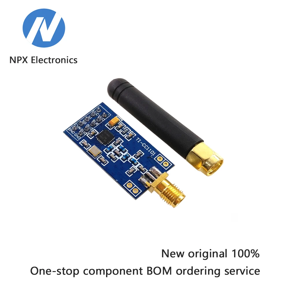 

Ultra-stable wireless module with external antenna, industrial-grade data transmission module, CC1101-B-1 wireless module