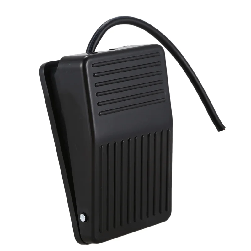 2X 220 فولت 10A Spdt نونسليب البلاستيك لحظة الطاقة الكهربائية مفتاح دواسة القدم