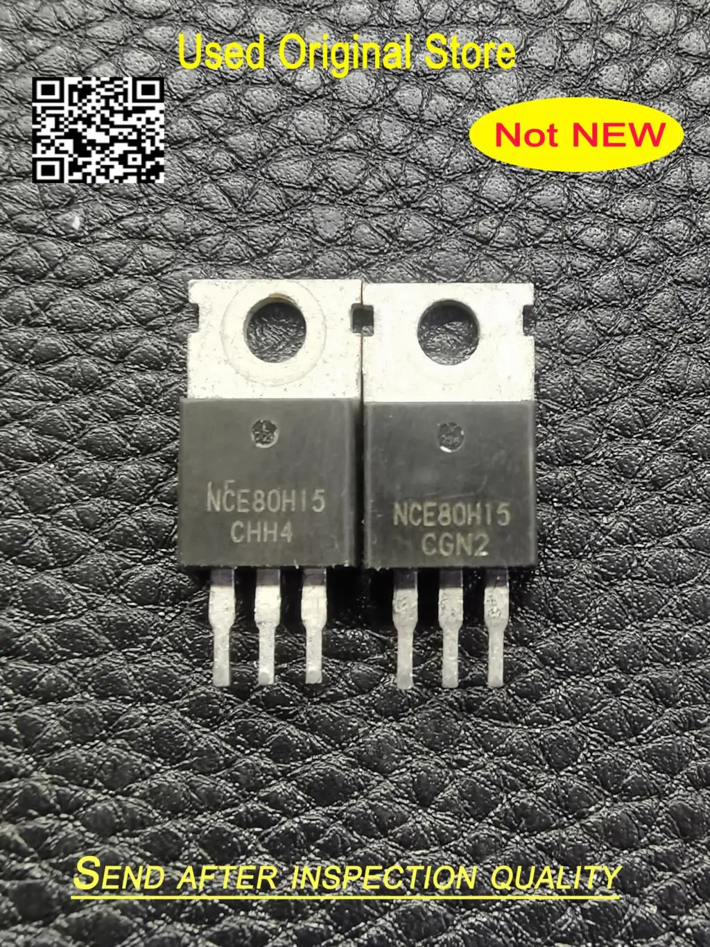 Used  1pcs NCE80H15 150A 80V TO-220 In Stock Original disassembly