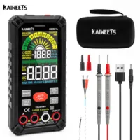 Smart Rechargeable Multimeter 10000 Counts Auto Range Ture RMS 1000V 10A Tester Ohm Hz Capacitance NCV Digital Multimeter