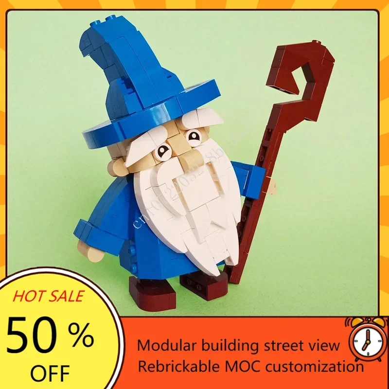 

261 шт. MOC город милый волшебник милые аксессуары домашняя техническая DIY архитектура DIY образование сборная модель головоломка игрушка в подарок