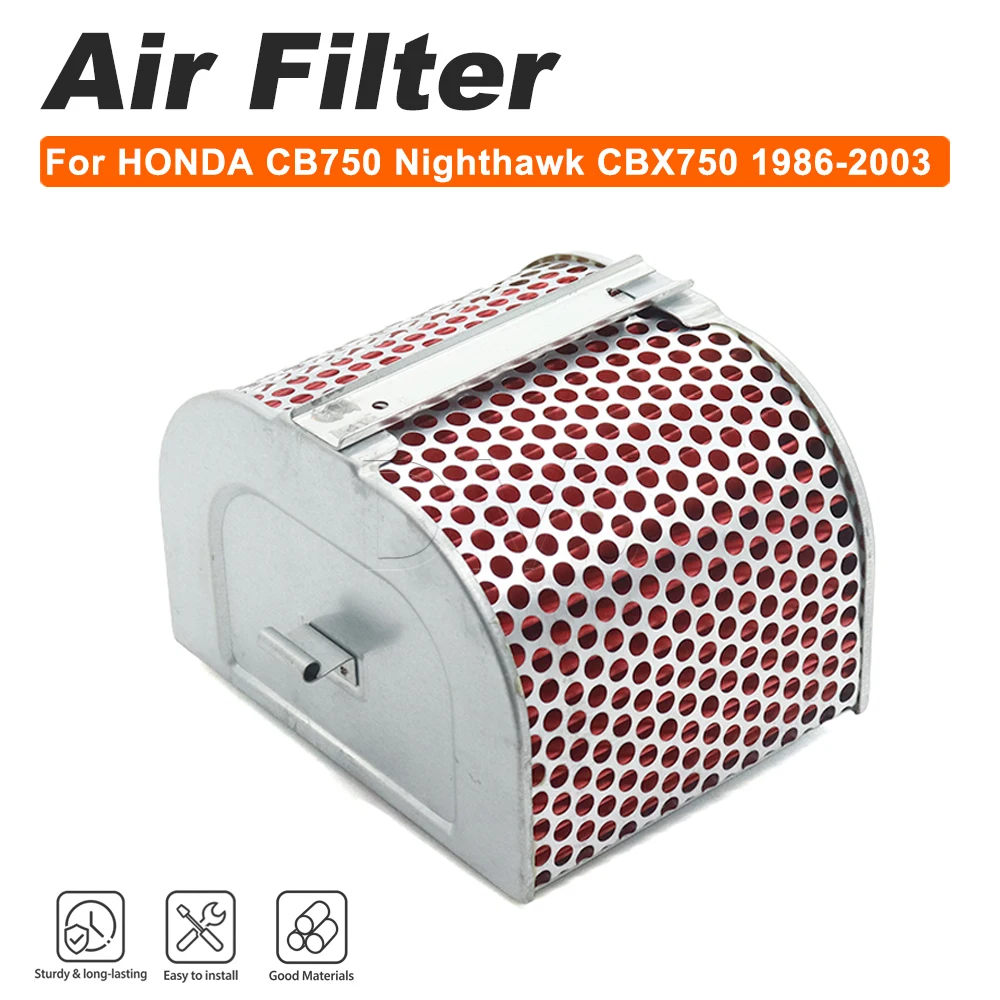 Motorcycle Accessories Air Filter Engine Intake Cleaner For HONDA CB750 Nighthawk 1991-2003 CBX750 1986-1989 CB CBX 750