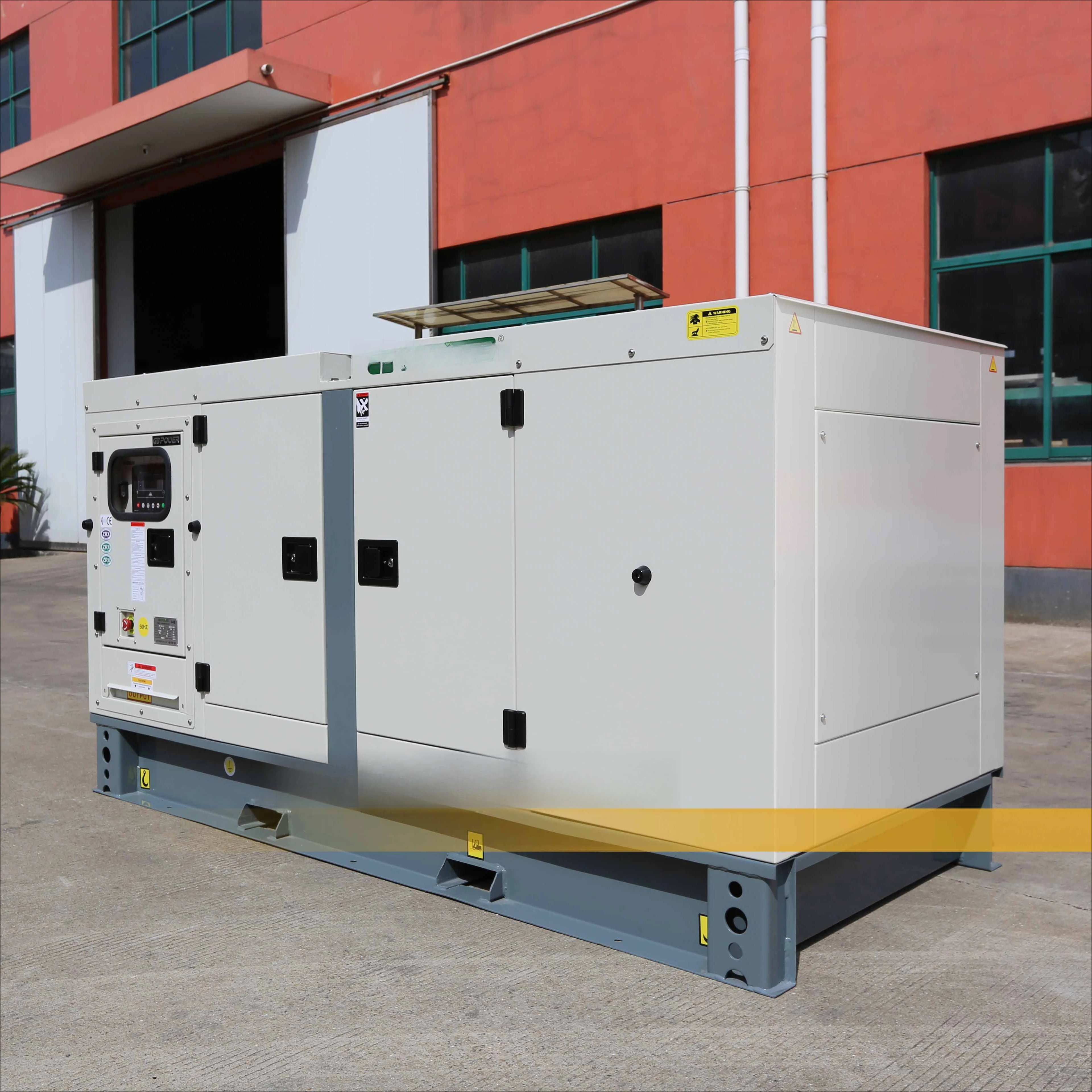 OEM&ODM 60kva 80kva 100kva 150kva Open or Silent diesel Generator Set With Soundproof Engine