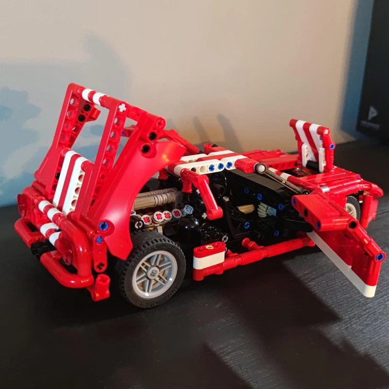 NEW MOC-42772 GT (1:16) Supercar Model Building Kit Block Self-locking Bricks Birthday Christmas Gift