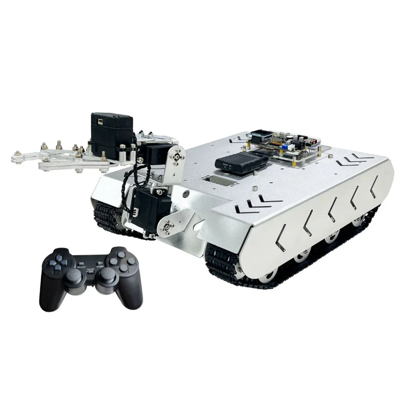 

TS100L STM32 Robot Chassis ROS Platform with Electronic Control Robot Arm & 448PPR Encoder-Robotics Kits