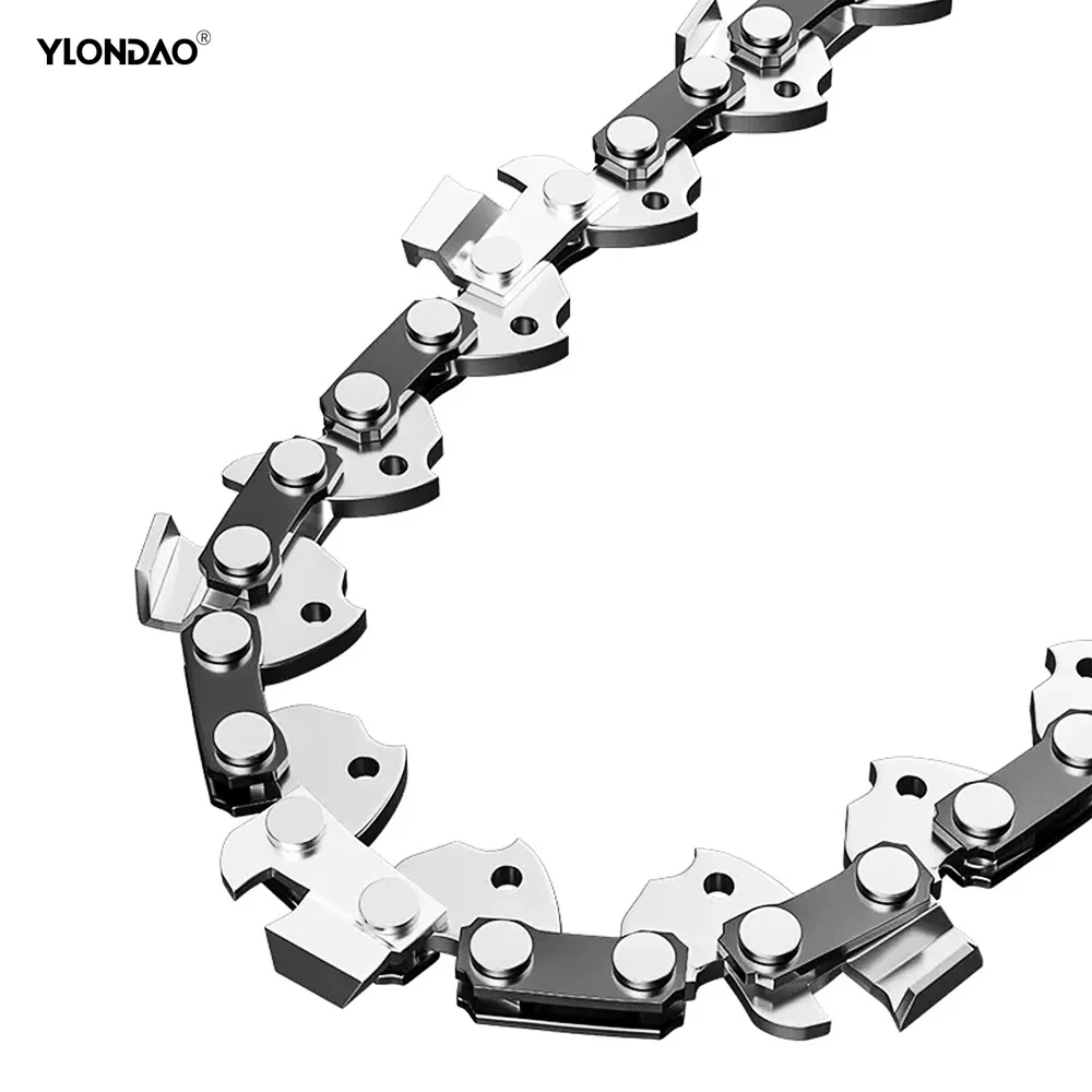 Mini Electric Chainsaw Chains 6/16 Inch Steel Electric Chain Saws Guide Garden Power Tools Accessories Chain Replacement