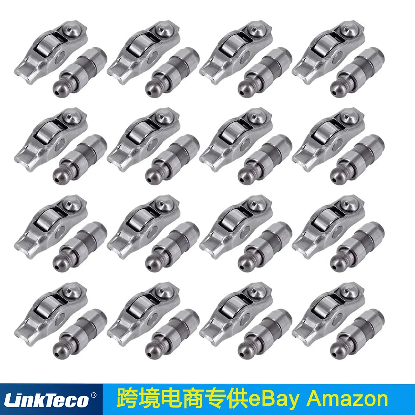 Engine 3.6L Rocker Arms/24 + Lifters/24 Kits For 11-19 Jeep