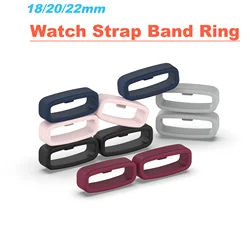 ​Rubber Watch Strap Band Keeper Loop Security Holder Retainer Ring For ​Xiaomi Huawei Samsung Galaxy Watchband 18mm 20mm 22mm