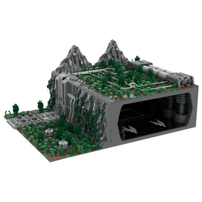 Bloques de construcción Moc modelo de películas de estrellas, tecnología de Base Imperial subterránea, bloques modulares, regalos, juguetes de Navidad, conjuntos DIY de montaje