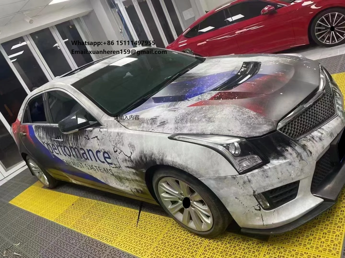 

Custom Printed Green Waterproof Car Vinyl Decal Cute Anime Bumper Design Self Healing Anti-Scratch JDM Body Film Die Cut