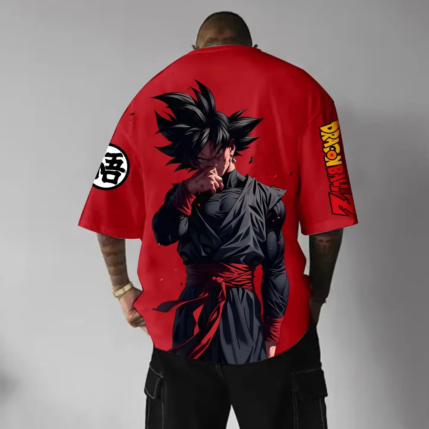 2026 Neues Heißes Sommer-T-Shirt mit Anime Dragon Ball Grafikdruck für Herren, Inspiriert von Charakteren, Streetwear für Trendsetter