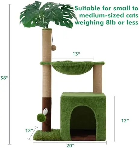 37" Cat Tree Tower …