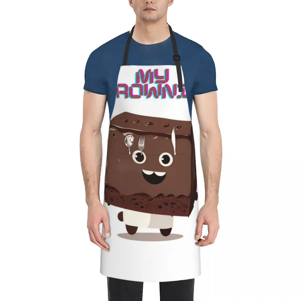 

MY Brownie Apron kitchen girl men Kitchen Household Items Kitchen And Home Items Apron